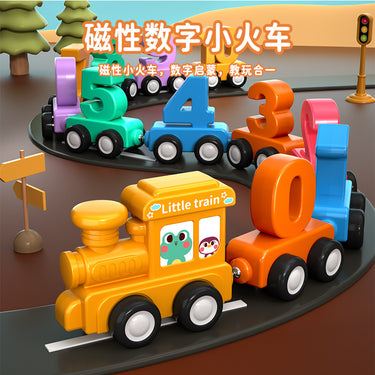 Magnetic Force Digital Number Train 0-10